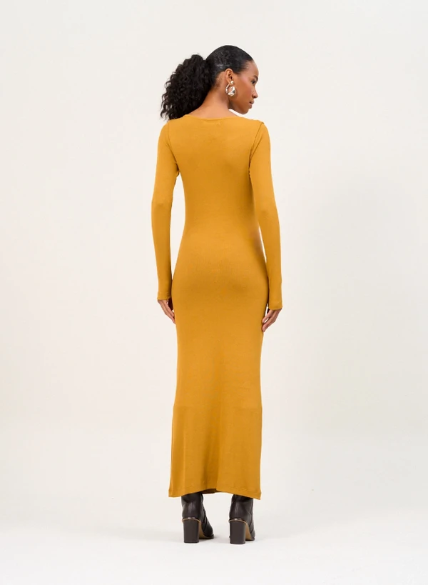 Vestido Fivela Metal - Open