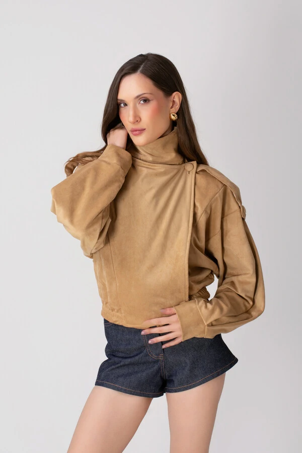 Jaqueta Aura Suede - Fernanda Nabhan