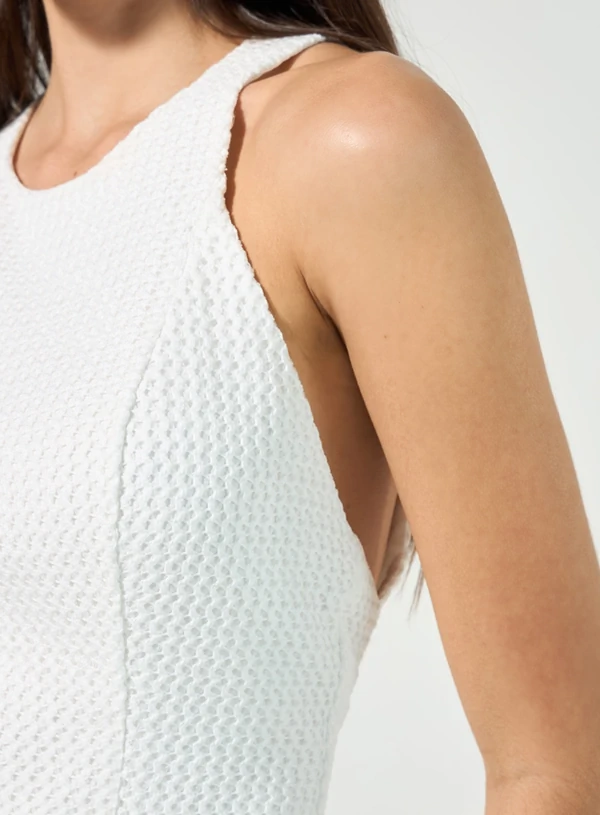 Vestido Pala Texturizado - Tufi Duek