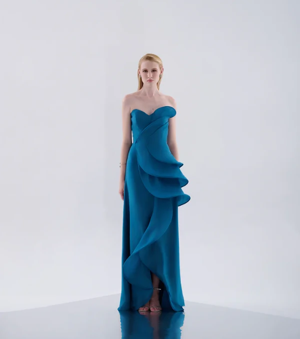 Vestido Ondas - Maracujá