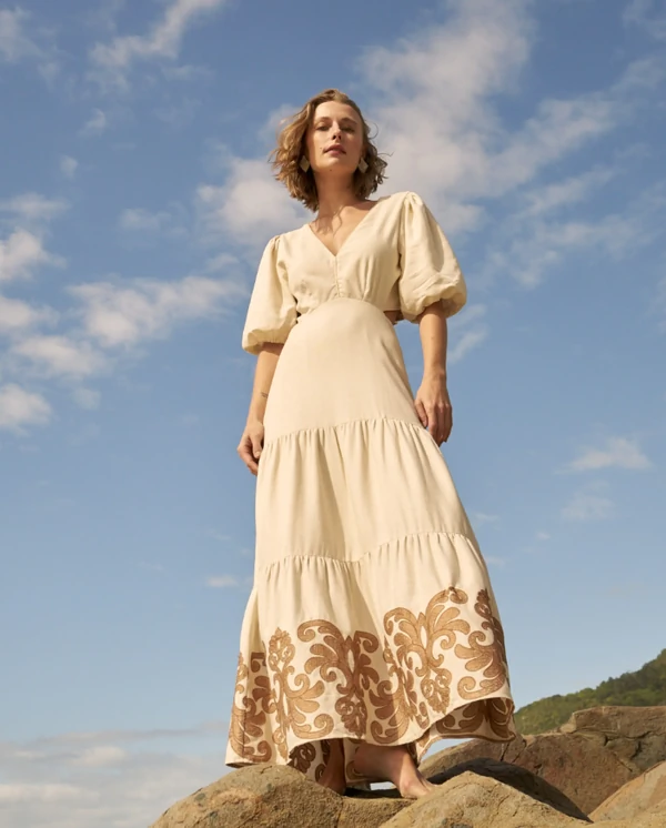 Vestido Longo Tassia - Lofty Style