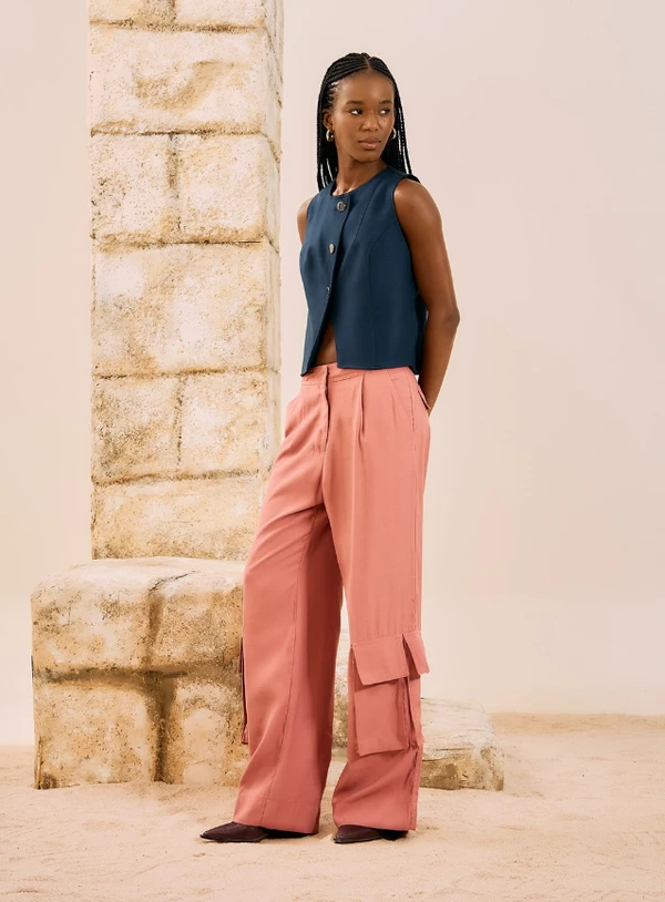 Calça Cargo - Open