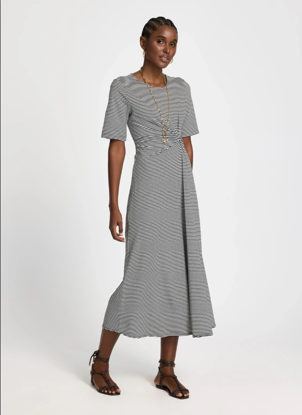 Vestido Kika Listrado - Fernanda Nabhan