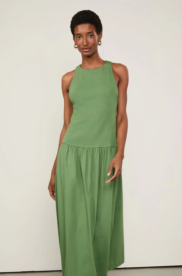 Vestido De Malha Cintura Baixa - Animale