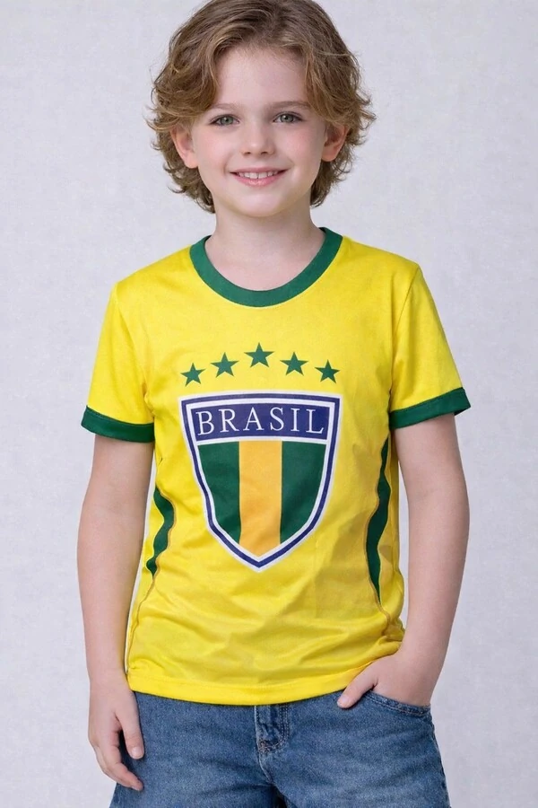 Camiseta Copa Infantil Masculino - Fernanda Nabhan