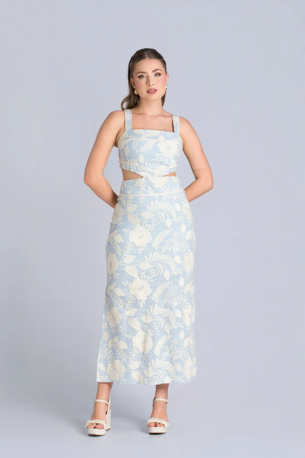 Vestido Frente Única Argola - Fernanda Nabhan