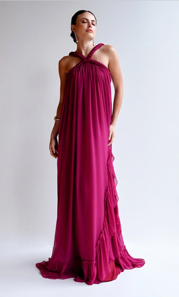 Vestido Alça Trançada - Unity Seven