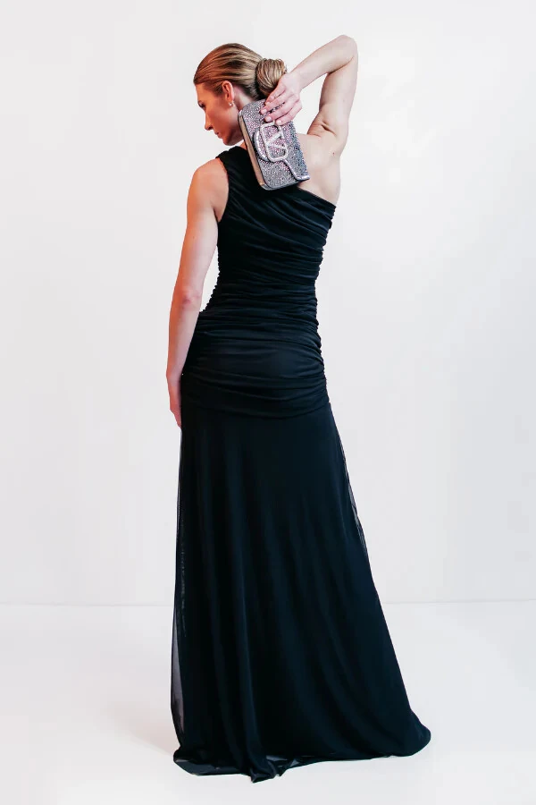 Vestido Longo Assimétrico - Unity Seven