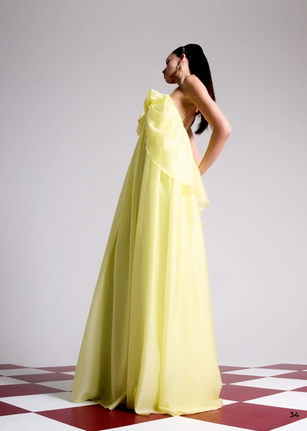 Vestido Festa - Marrô