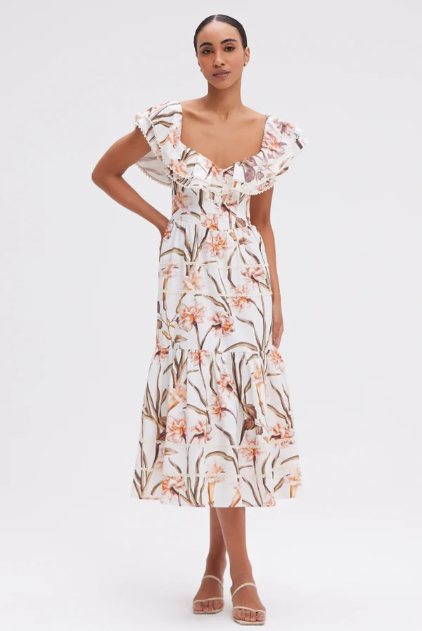 Vestido Midi Narcissus - PatBo