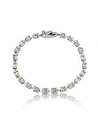 Pulseira riviera fio faca baguetes