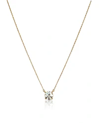 Colar ponto de luz 8mm moissanite