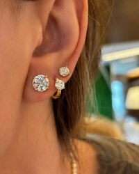 Argolinha com ponto de Luz