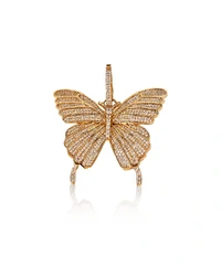 Pingente borboleta cravejado
