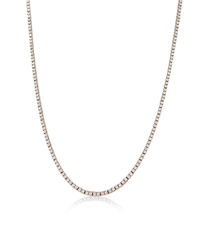 Foto Colar riviera duas zircônias agrupadas