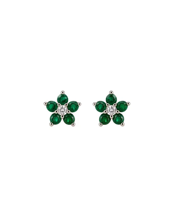Brinco Flor 5 Petalas