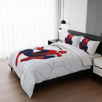 Jogo de Cama Homem Aranha 4 peças PercalFlex