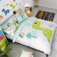 Jogo de Cama Dino 4 peças PercalFlex