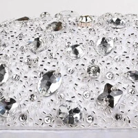 Almofada Cetim Crystale Prata