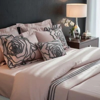 Jogo de 4 fronhas Roses Algodão 200 fios