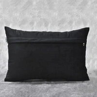 Almofada Baguete Cetim Crystale Black