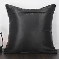 Almofada Cetim Crystale Black