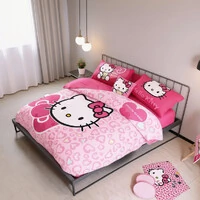 Jogo de Cama Hello Kitty 4 peças PercalFlex