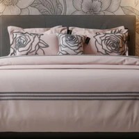 Jogo de 4 fronhas Roses Algodão 200 fios