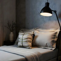 Jogo de Cama Champagne Algodão 400 fios 8 peças