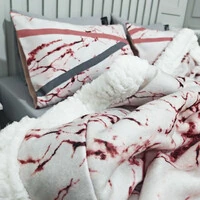 Cobertor Soft Reale Rosê Gold Com Duas Fronhas