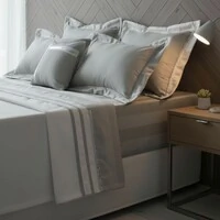 Jogo de Fronhas Pristine Algodão Dobby 400 fios 5 peças