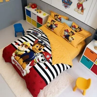 Jogo de Cama Patrulha Canina 4 peças PercalFlex