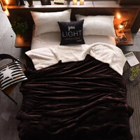 Cobertor Charmessy Veludo com Pele de Carneiro - 6 Opções de Cores