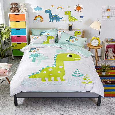 Foto Jogo de Cama Dino 4 peças PercalFlex