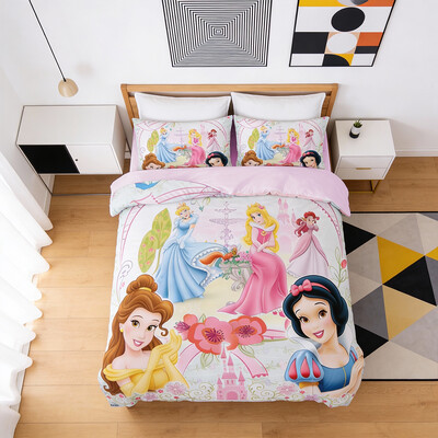 FotoJogo de Cama Princesas 4 peças PercalFlex