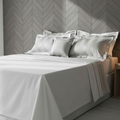 FotoJogo de Lençol Pristine Algodão Dobby 400 fios 7 peças