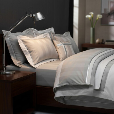 FotoJogo de Fronhas Pristine Algodão Dobby 400 fios 5 peças