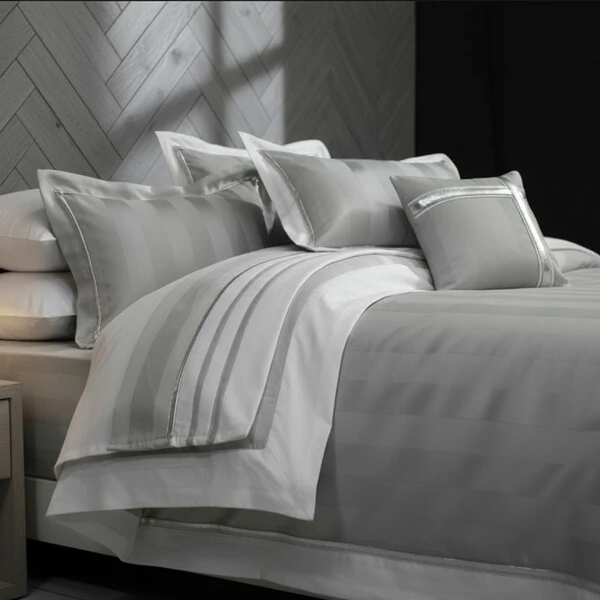 Jogo de Cama Pristine Algodão Dobby 400 fios 8 peças
