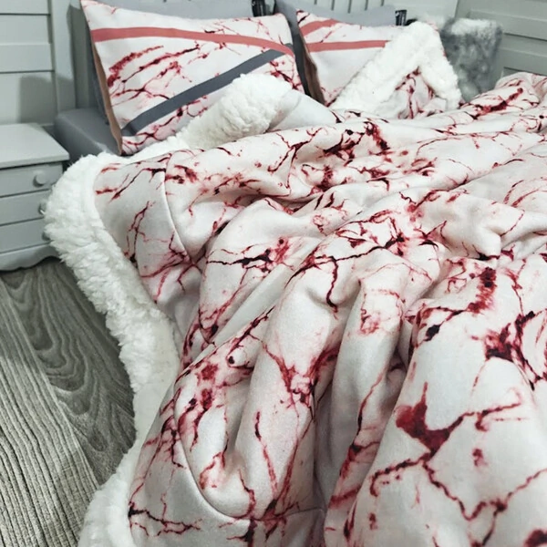 Cobertor Soft Reale Rosê Gold Com Duas Fronhas