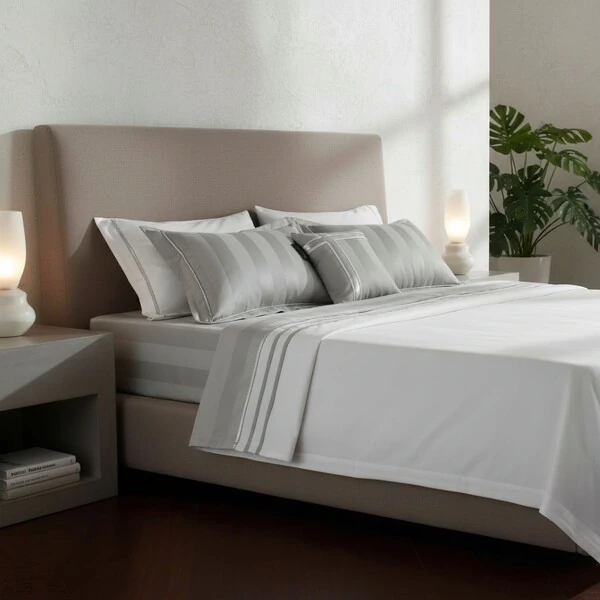 Jogo de Lençol Pristine Algodão Dobby 400 fios 7 peças