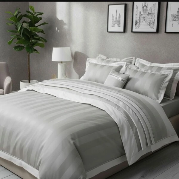 Jogo de Cama Pristine Algodão Dobby 400 fios 8 peças