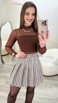 Body de tule Paula