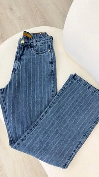 Calça Jeans Wide Leg