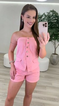 Cropped Jeans