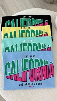 T-shirt 100% Algodão