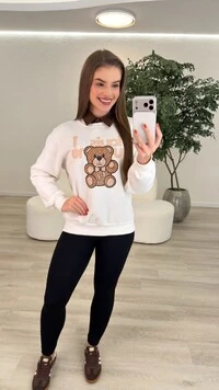 Blusa De Moletom Roma