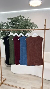 Colete de Tricô Vanuza