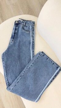 Calça Jeans Wide Leg