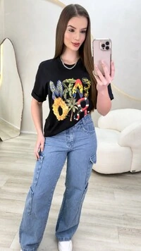 Max T-shirt 100% Algodão