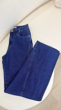 Calça Jeans Wide Leg